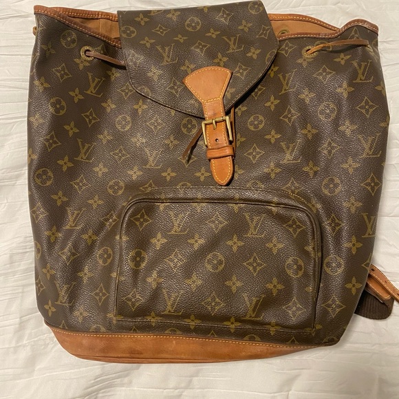 Vintage Montsouris Backpack Monogram Canvas GM - Picture 2 of 13